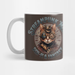 Steampunk Mom Cat Mug
